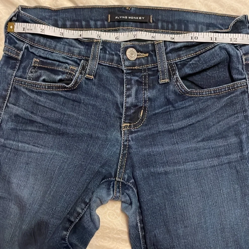 𝅺FLYING Monkey Women’s Denim Skinny Jeans Size 25 - Picture 3 of 10